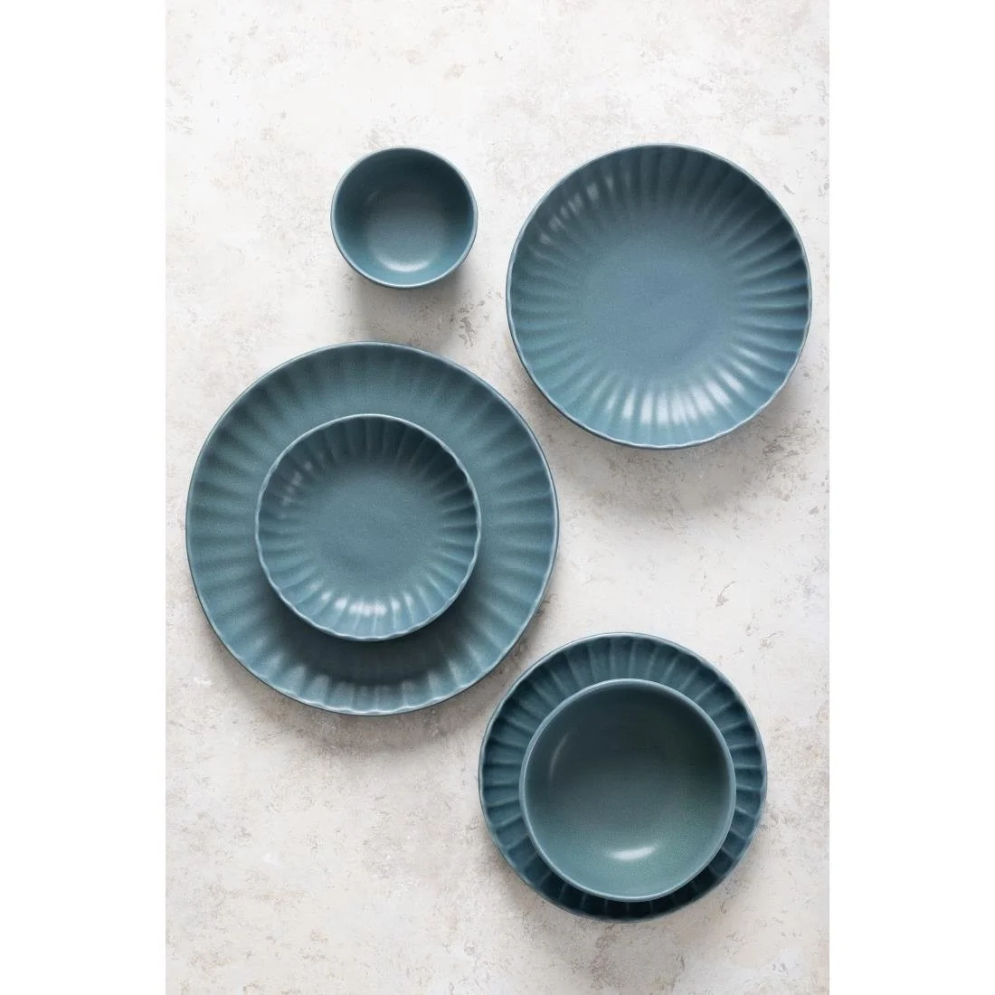 Olympia Corallite Deep Bowls Green 105mm (12 Pack) - Image 3