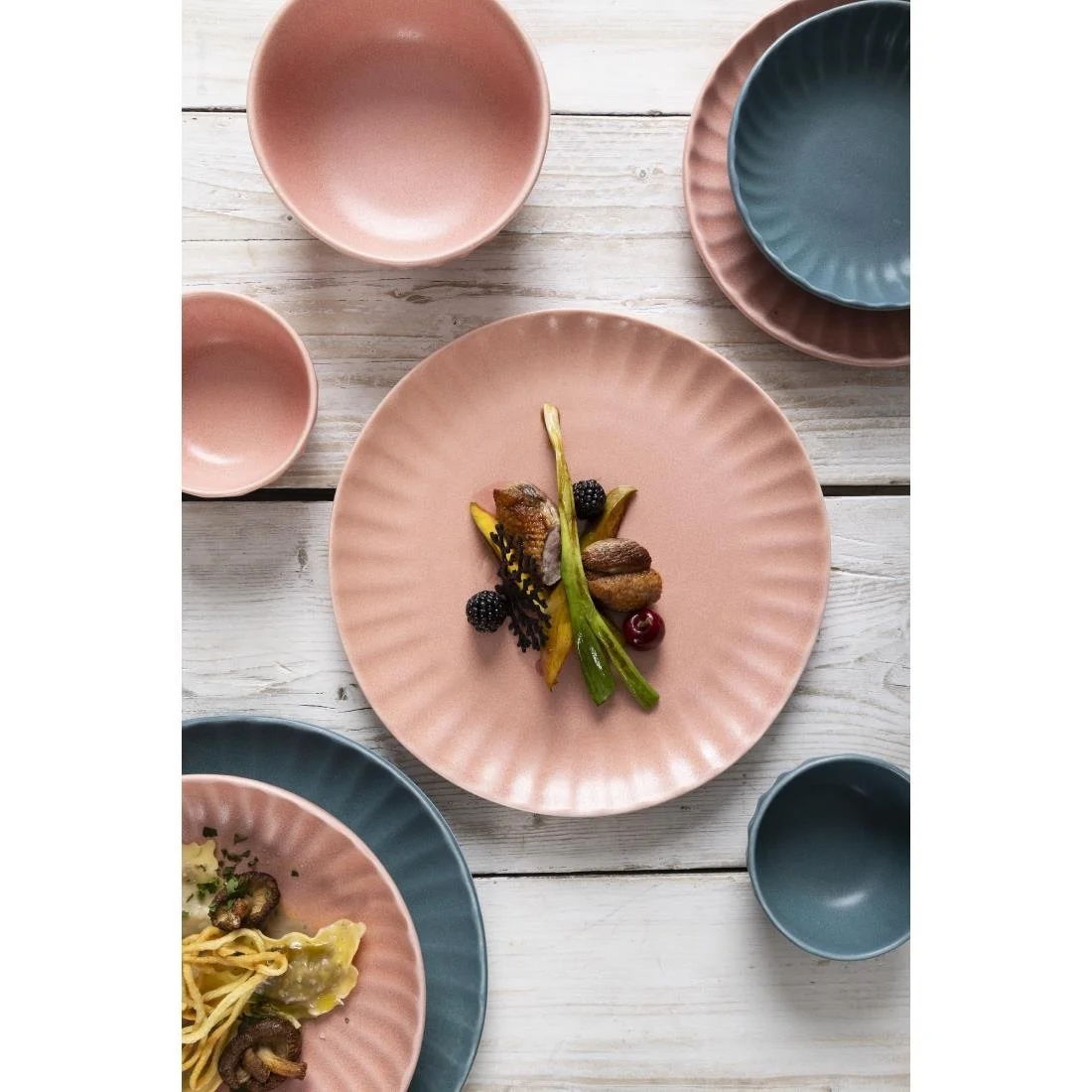Olympia Corallite Plates Peach 280mm (6 Pack) - Image 15