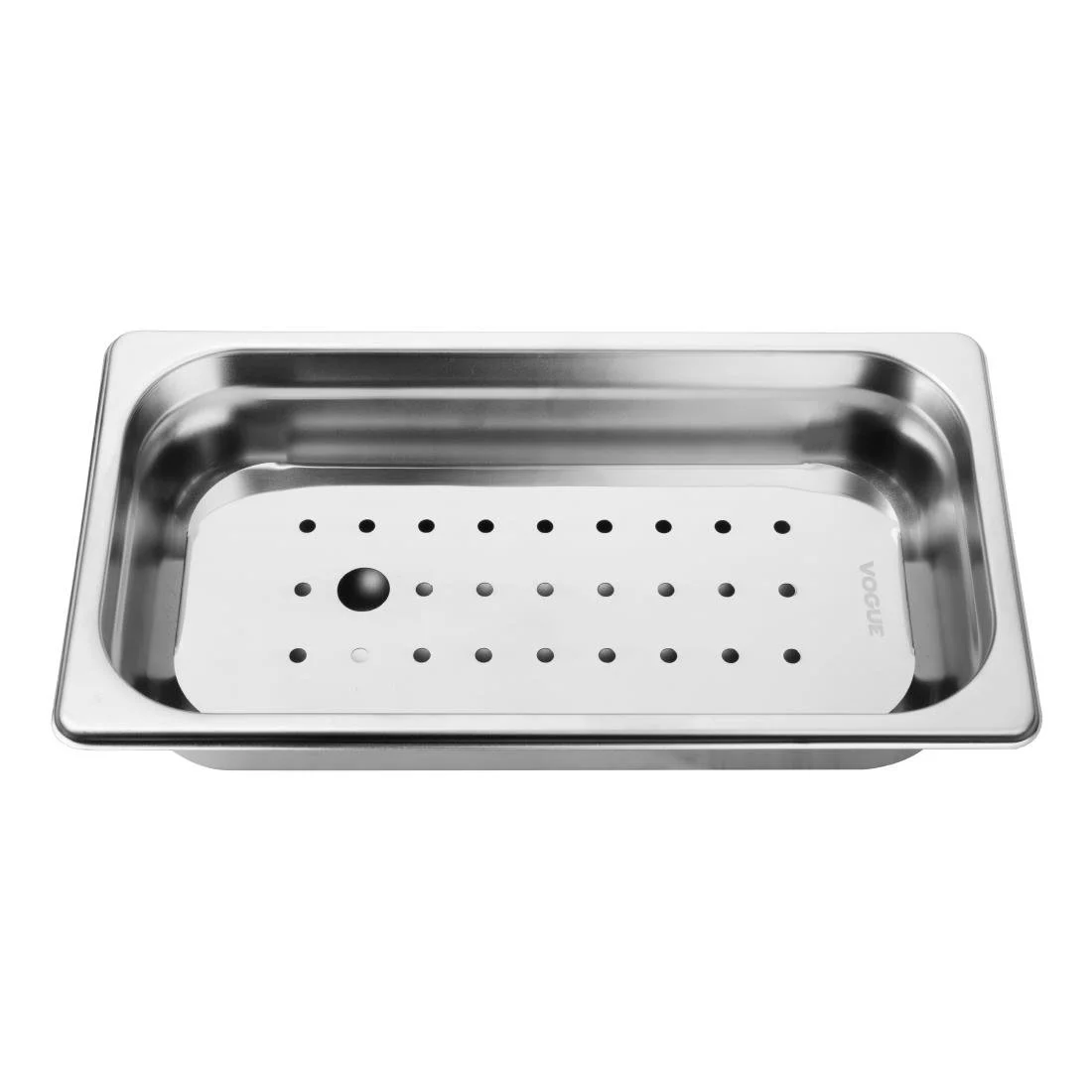 Vogue Stainless Steel GN Drainer Tray for GN 1/3 - Image 5