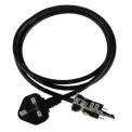 Lincat Mains Cable Assy 10A Fuse Fitted PL201 - Image 1