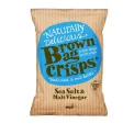 Brown Bag Crisps Sea Salt and Malt Vinegar 40g (20 Pack) - Image 1