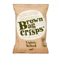 Brown Bag Crisps Lightly Salted 40g (20 Pack) - Image 1