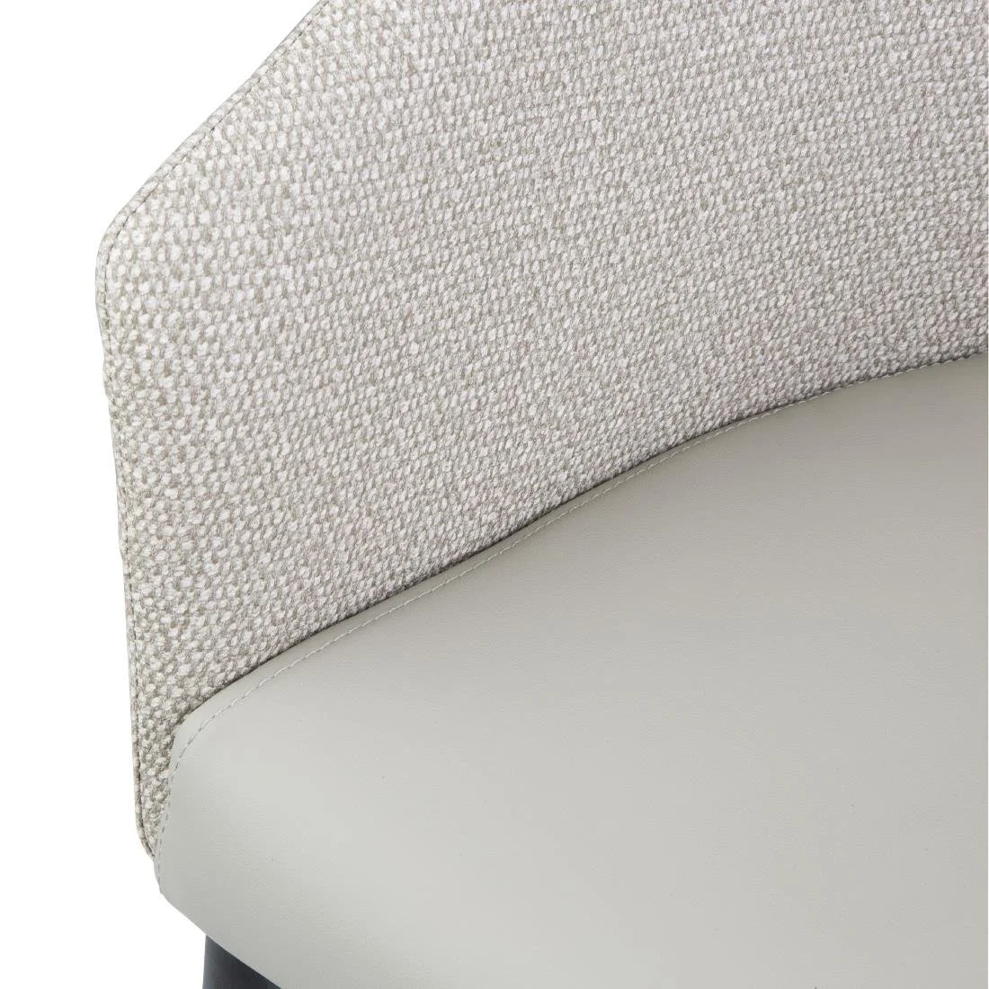 Bolero Sloane Interior Dining Chairs - Neutral Mix (2 Pack) - Image 2