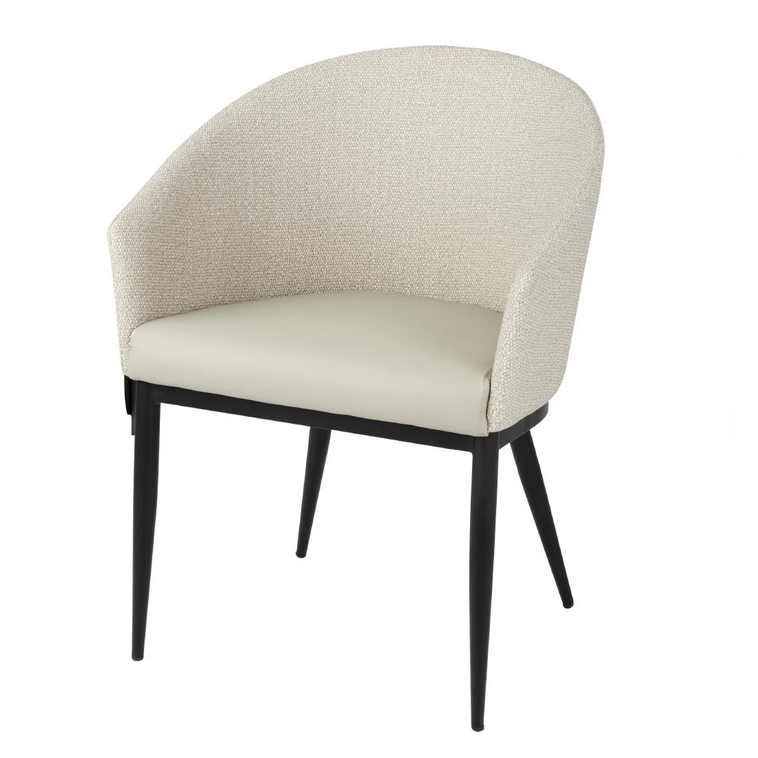 Bolero Sloane Interior Dining Chairs - Neutral Mix (2 Pack) - Image 1