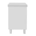 Vogue Standing Floor Cupboard Stainless Steel 900x1800x600mm - Image 4