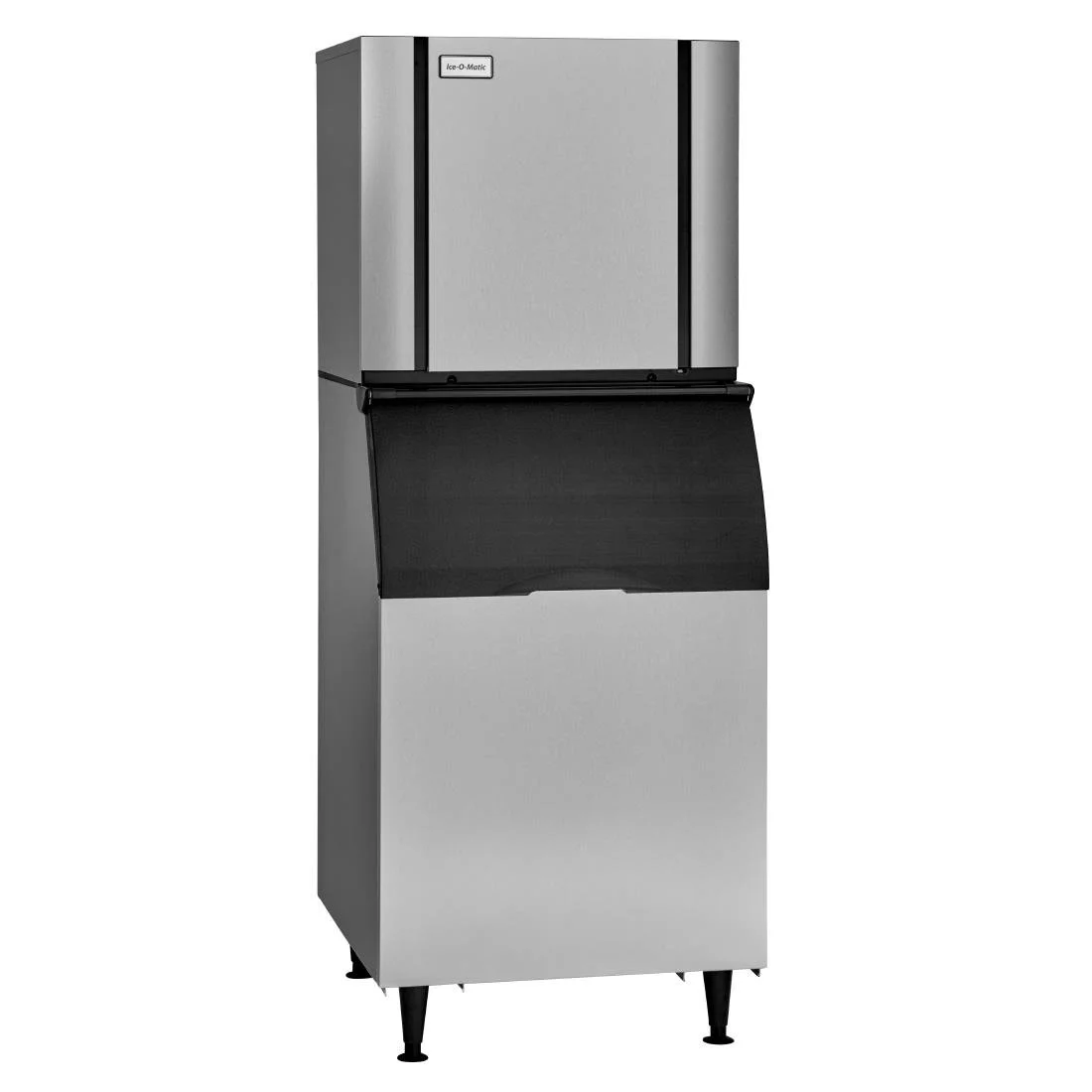 Ice-O-Matic 383kg Elevation Modular Grande Cube Ice Machine with Storage Bin CIM0835GA - Image 1