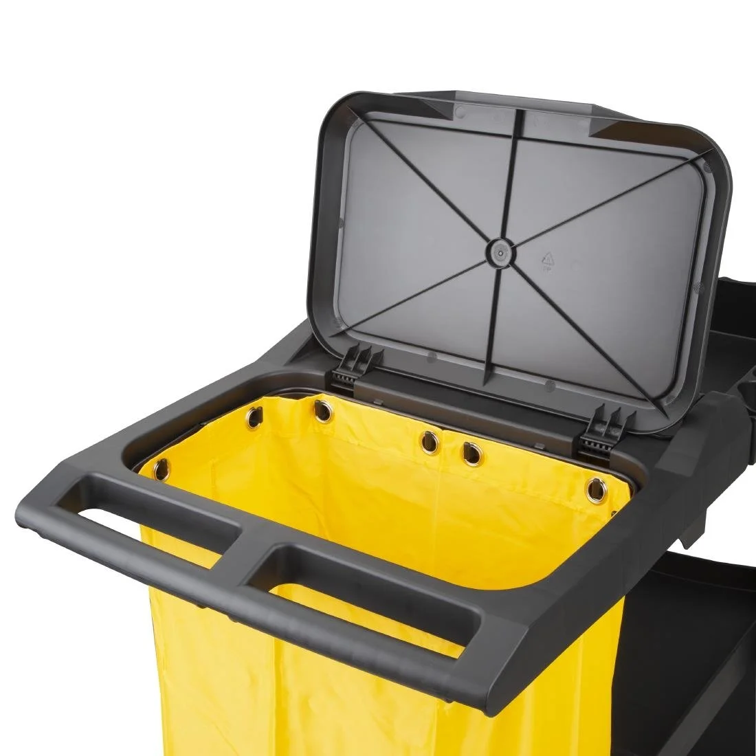 Jantex Cleaning Trolley Black - Image 3