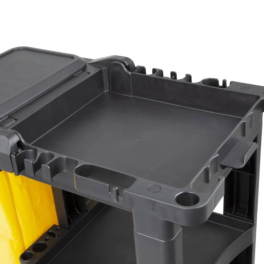 Jantex Cleaning Trolley Black - Image 4
