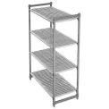 Cambro Camshelving Basics Plus 4 Tier Shelving Starter Unit 1830 x 460mm - Image 1