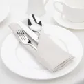 Olympia Linen Table Napkin Sand 400x400mm (12 Pack) - Image 3