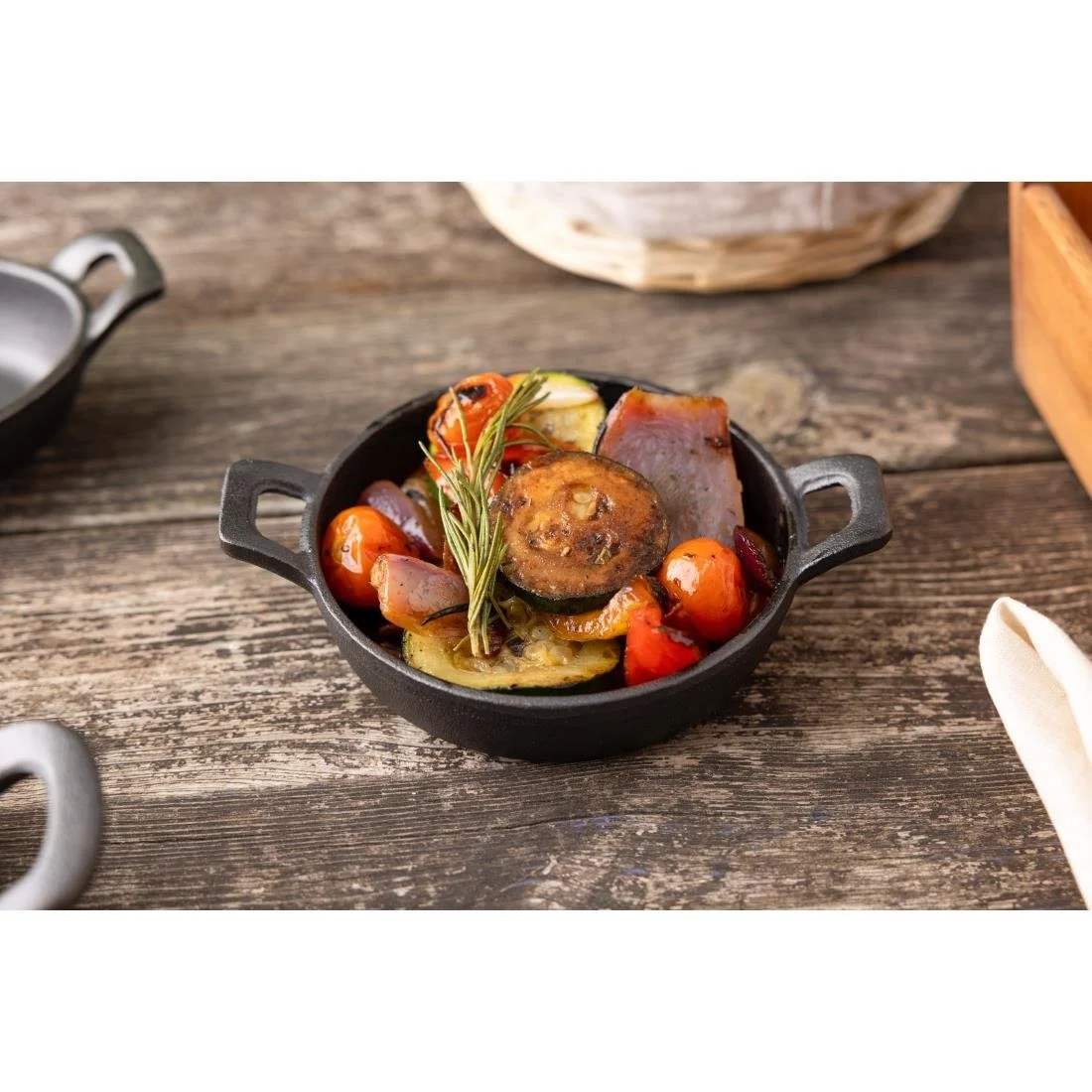 Olympia Cast Iron Round Eared Dish 120mm - Image 7