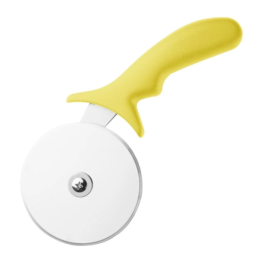 Hygiplas Pizza Wheel Yellow 4" - Image 1