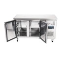 Polar 2 Door Counter Fridge 228Ltr