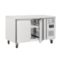 Polar 2 Door Counter Fridge 228Ltr