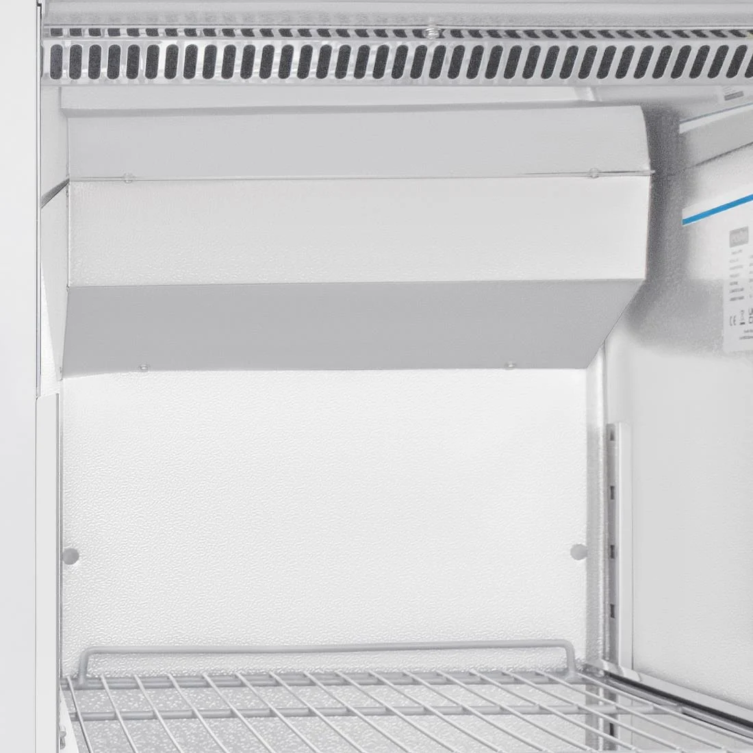 Polar Single Door Freezer Stainless Steel 600Ltr