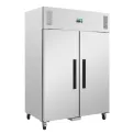 Polar Double Door Freezer Stainless Steel 1200Ltr - Image 1