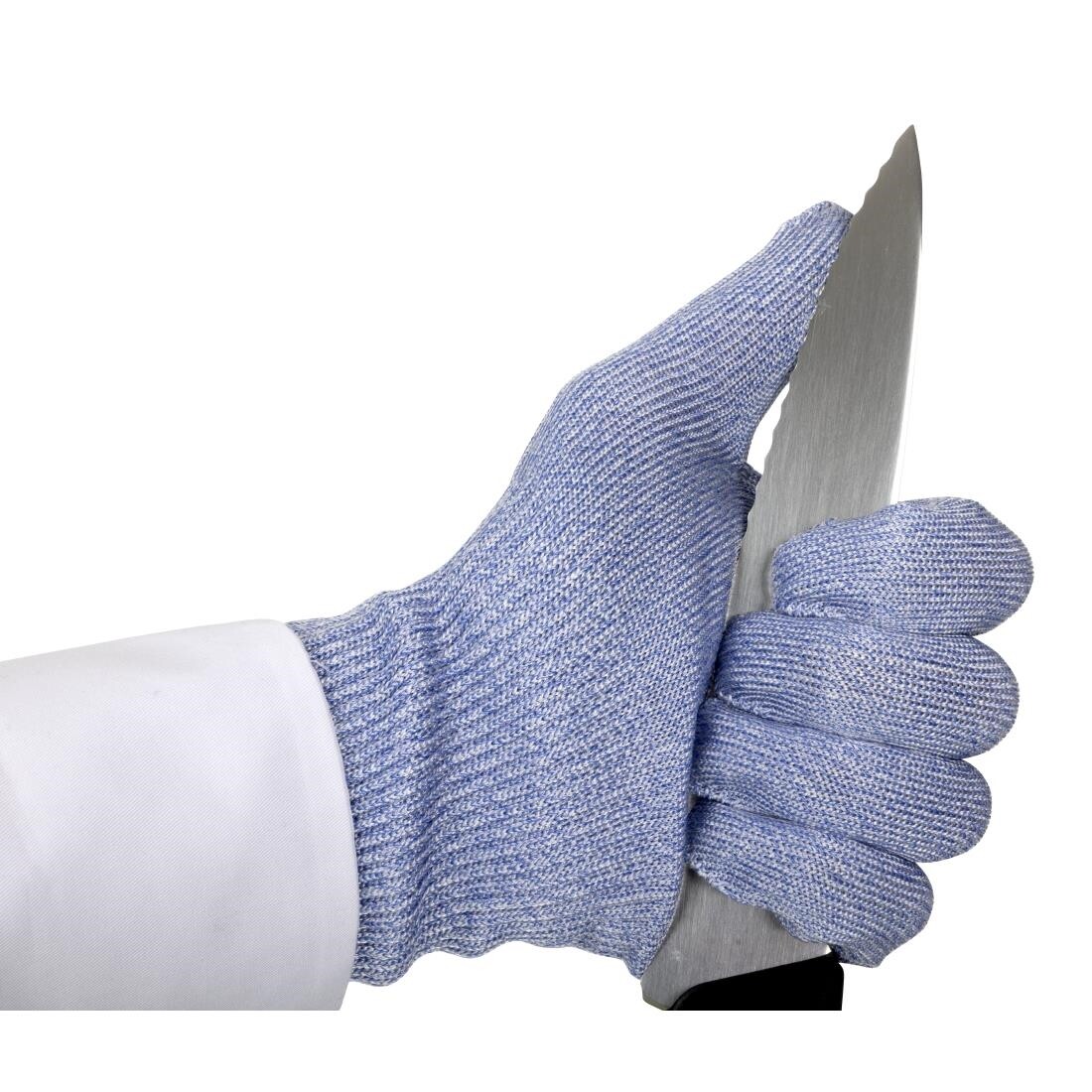 Blue Cut Resistant Glove Size L