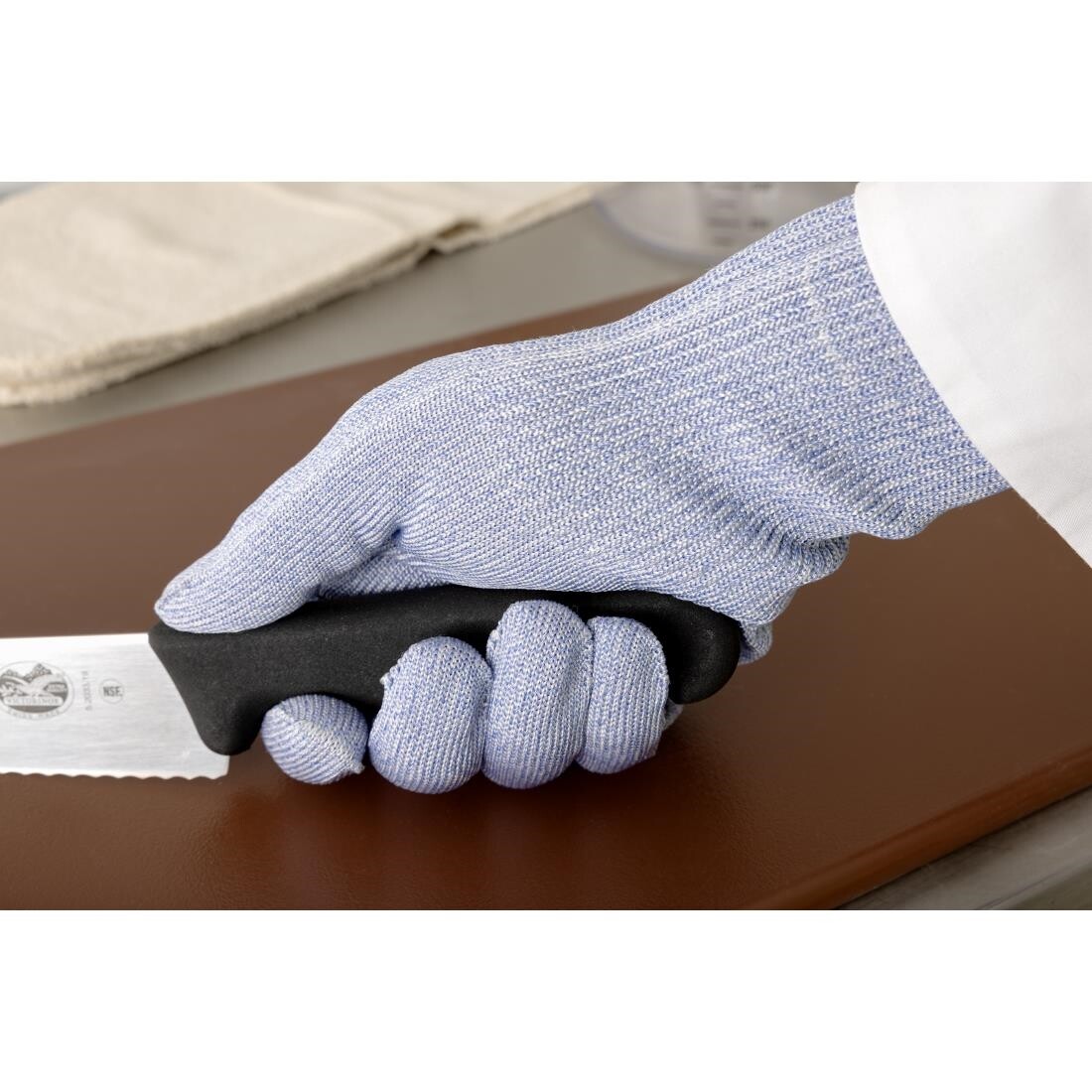 Blue Cut Resistant Glove Size L