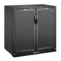 Polar G-series 850mm Double Door Back Bar Cooler Solid Door 198 Ltr - Image 1