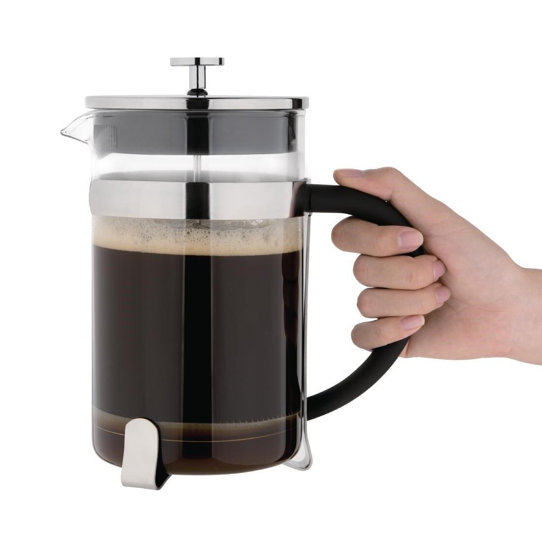 Olympia Stainless Steel Cafetiere 12 Cup