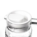 Olympia Ribbed Glass Jugs 1Ltr