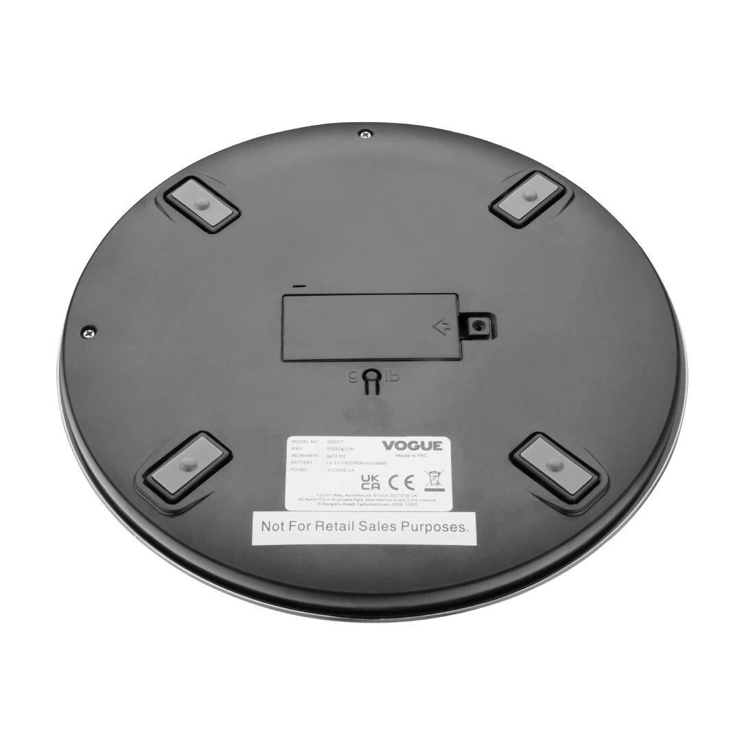 Weighstation Electronic Round Scales 5kg