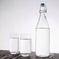 Olympia Glass Water Bottles 1Ltr
