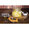 Six Vogue Preserve Jars 125ml