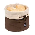 APS Brown and Beige Bread Basket - Image 1