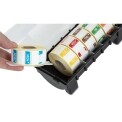 Removable Colour Coded Food Labels with 1" Dispenser