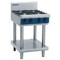 Blue Seal Evolution Cooktop 4 Open Burners LPG on Stand 600mm G514D-LS/L - Image 1