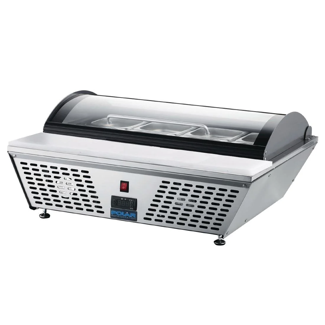 Polar G-Series Energy Efficient Countertop Prep Fridge 4x GN 1/3 - Image 2