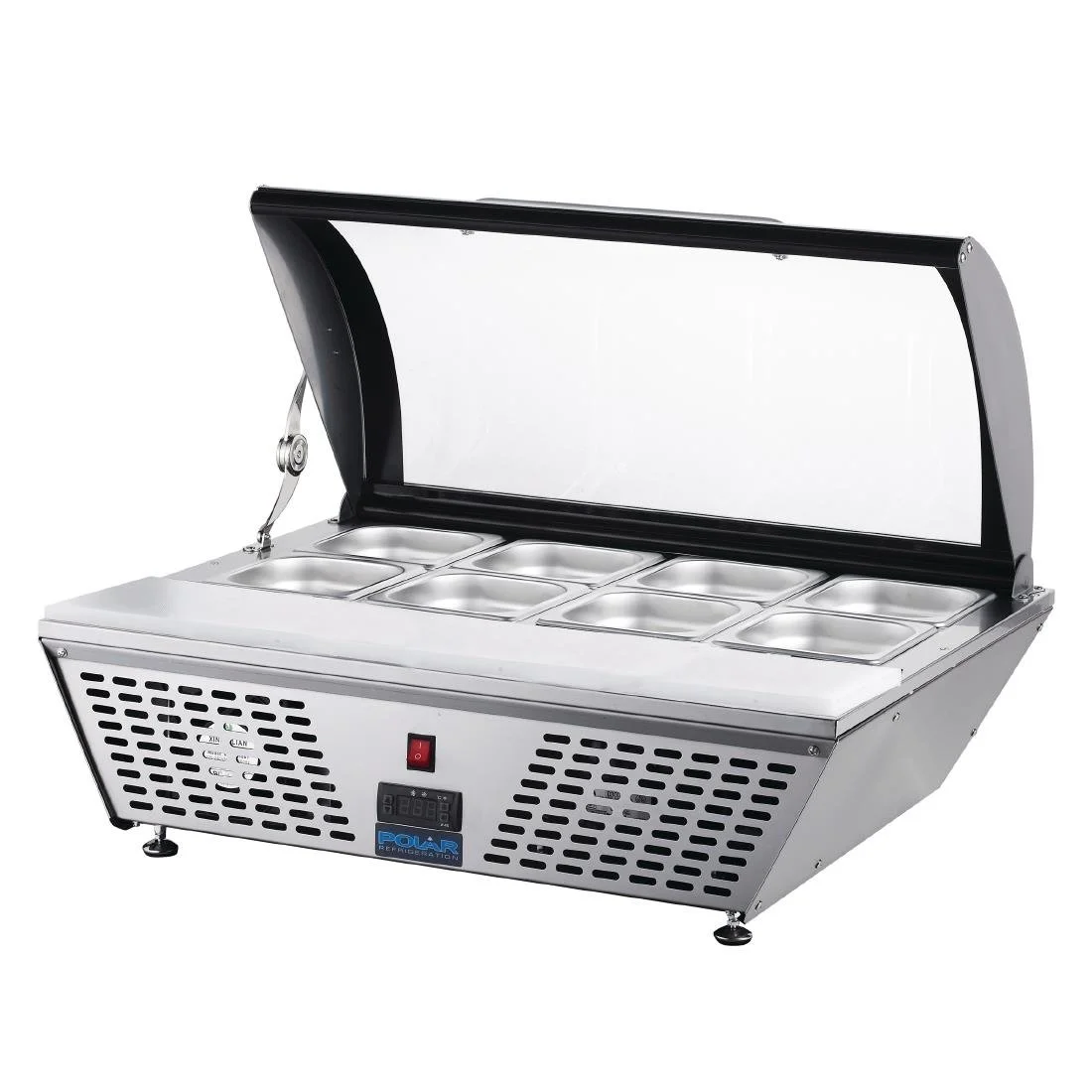 Polar G-Series Energy Efficient Countertop Prep Fridge 4x GN 1/3 - Image 3
