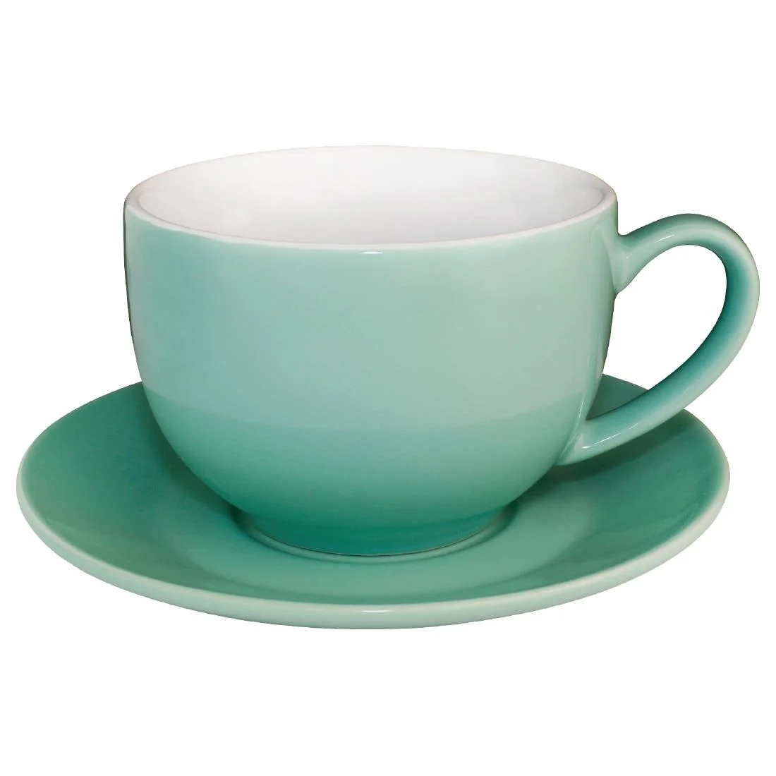 Olympia Cafe Saucers Aqua 158mm