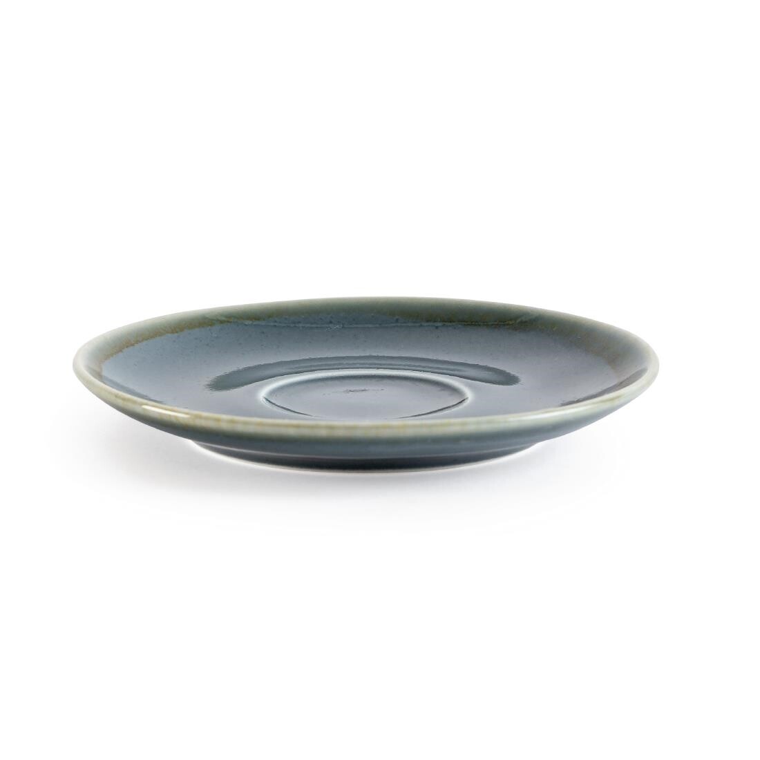 Olympia Kiln Cappuccino Saucer Ocean 160mm