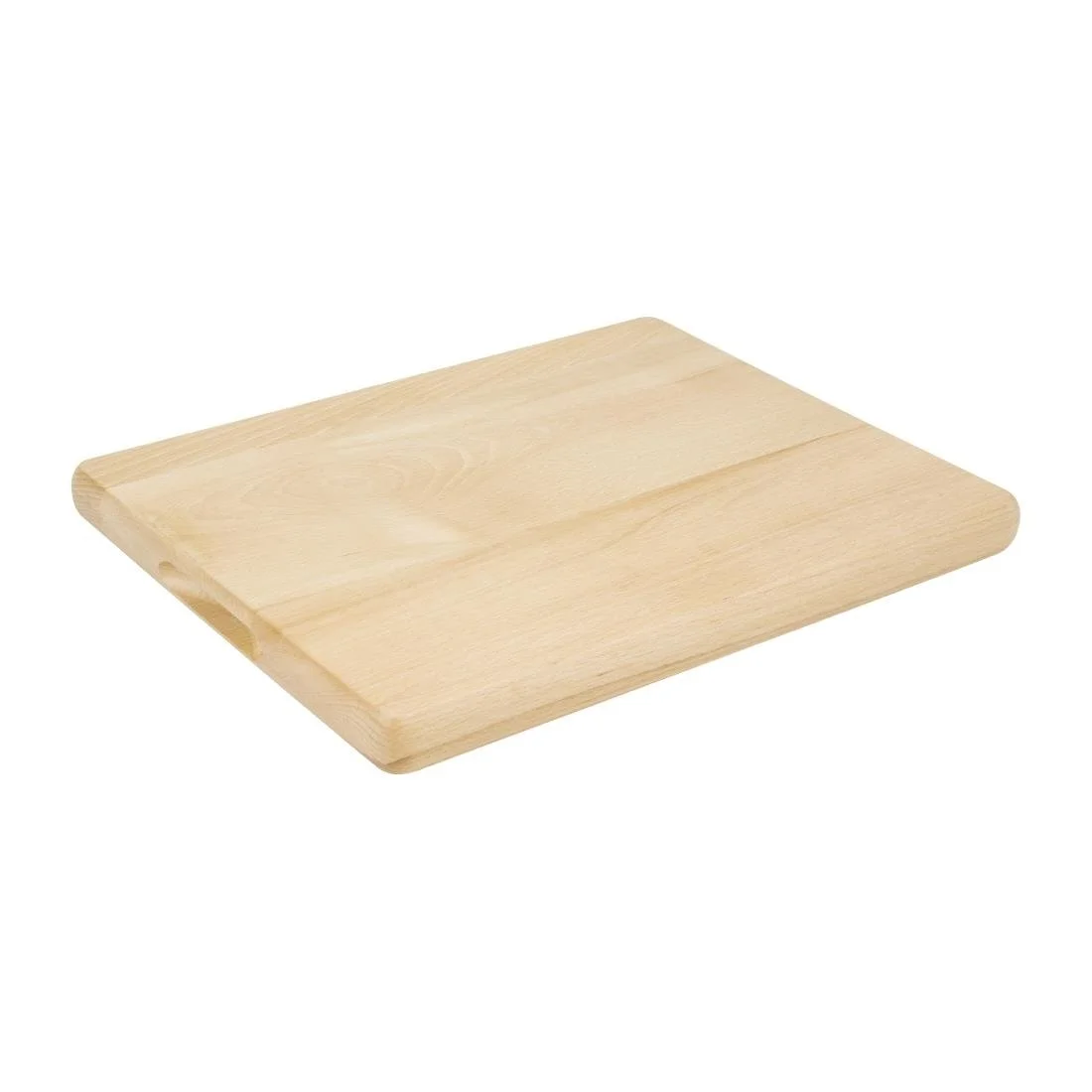 Vogue Beech Chopping Board Medium 380x305x30mm - Image 1