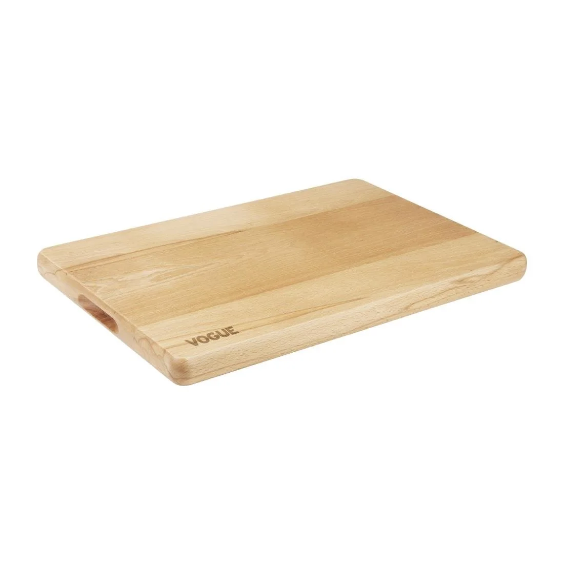 Vogue Beech Chopping Board Large 510x355x30mm - Image 1