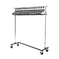 Bolero Garment Rail with 20 Hangers - Image 1