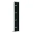 Elite Four Door Coin Return Locker Black
