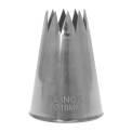 Schneider Stainless Steel Star Tube 18mm