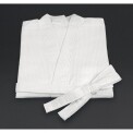 Mitre Essentials Honeycomb Bathrobe Large White