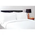 Mitre Essentials Pyramid Duvet Cover White Double - Image 1