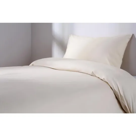 Mitre Essentials Spectrum Flat Sheet Ivory King Size