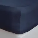 Mitre Essentials Temir Fitted Sheet Navy - Image 1