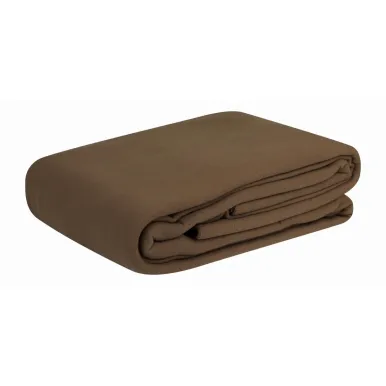 Mitre Essentials Polar Blankets Chocolate