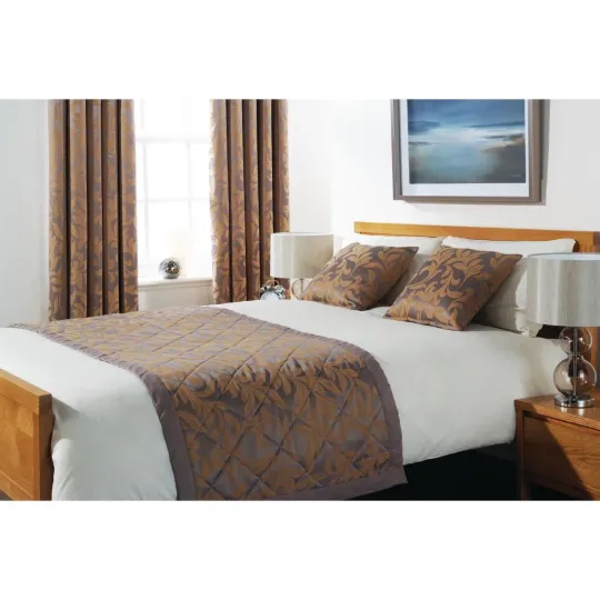 Mitre Essentials Kensington Bedspreads Greystone