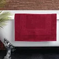 Mitre Essentials Nova Bath Mat Wine - Image 1