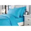 Mitre Essentials Spectrum Housewife Pillowcase Turquoise (2 Pack) - Image 1