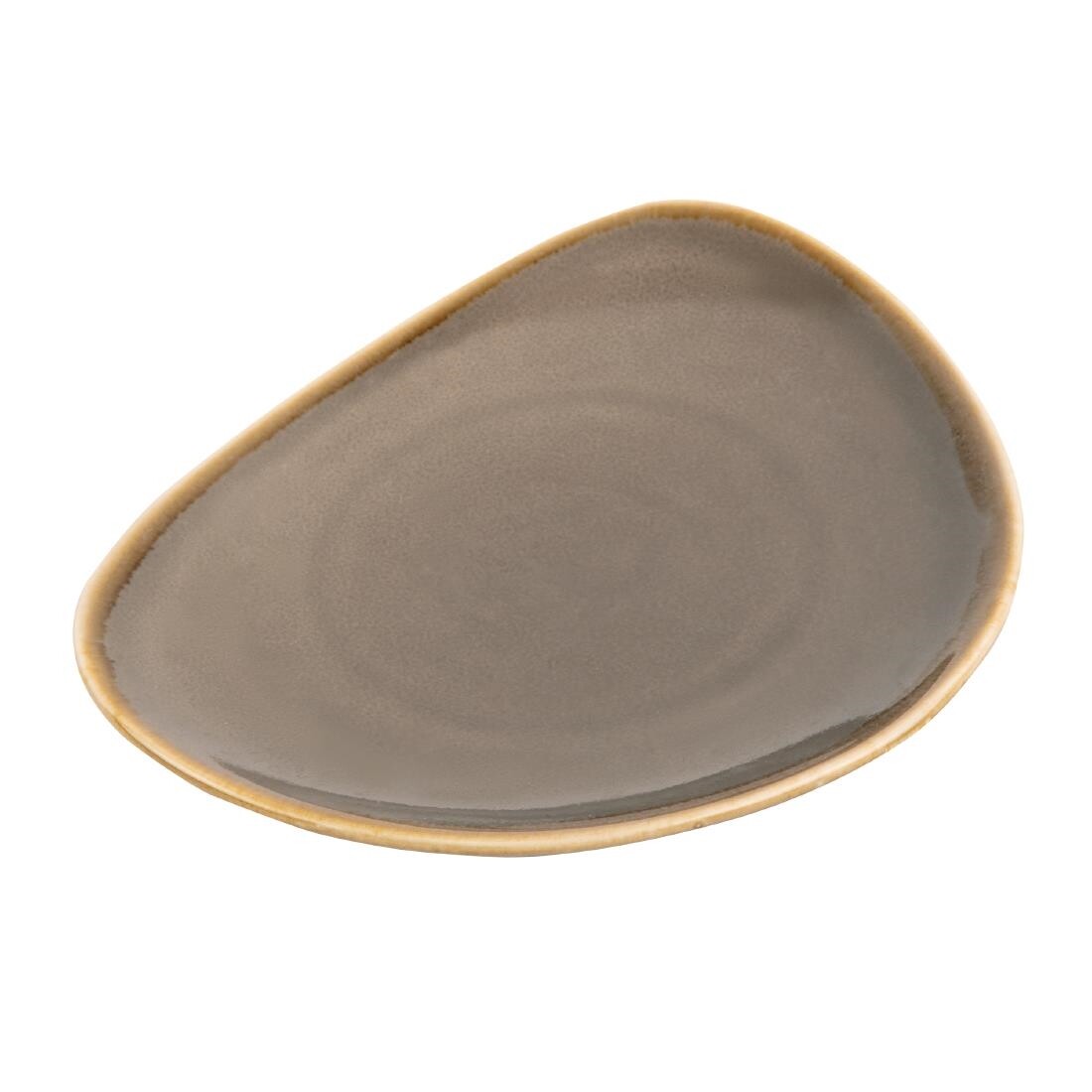 Olympia Kiln Triangular Plate Smoke 165mm