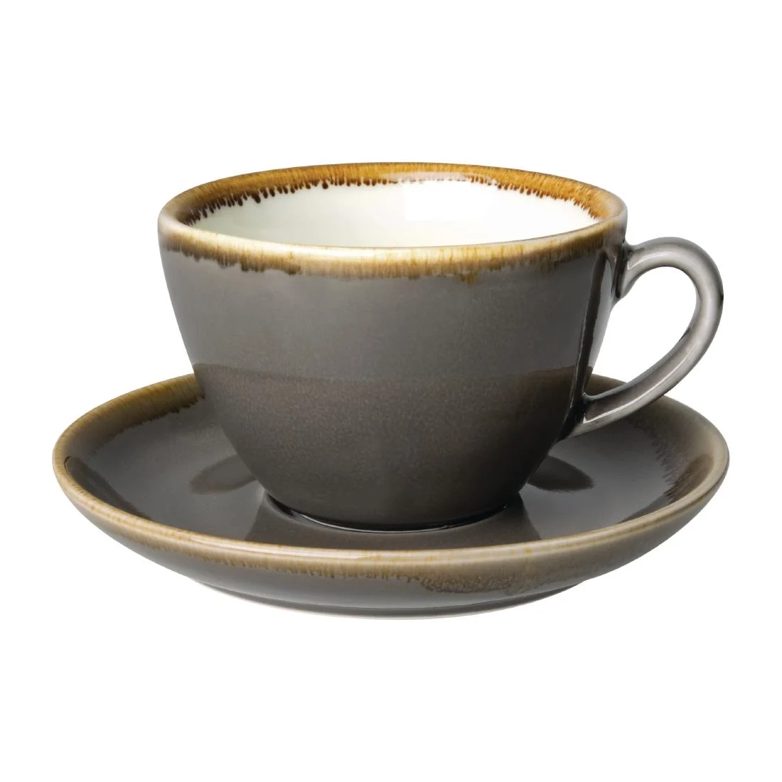 Olympia Kiln Smoke Saucer 160mm